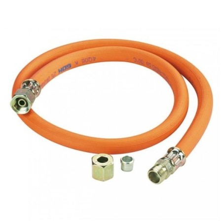 Gasslang 40, 80, 100, 150, 200, 300 of 500cm, 8mm x 1/4" links