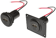 Power USB 12V -5V 5A zonder montageplaat